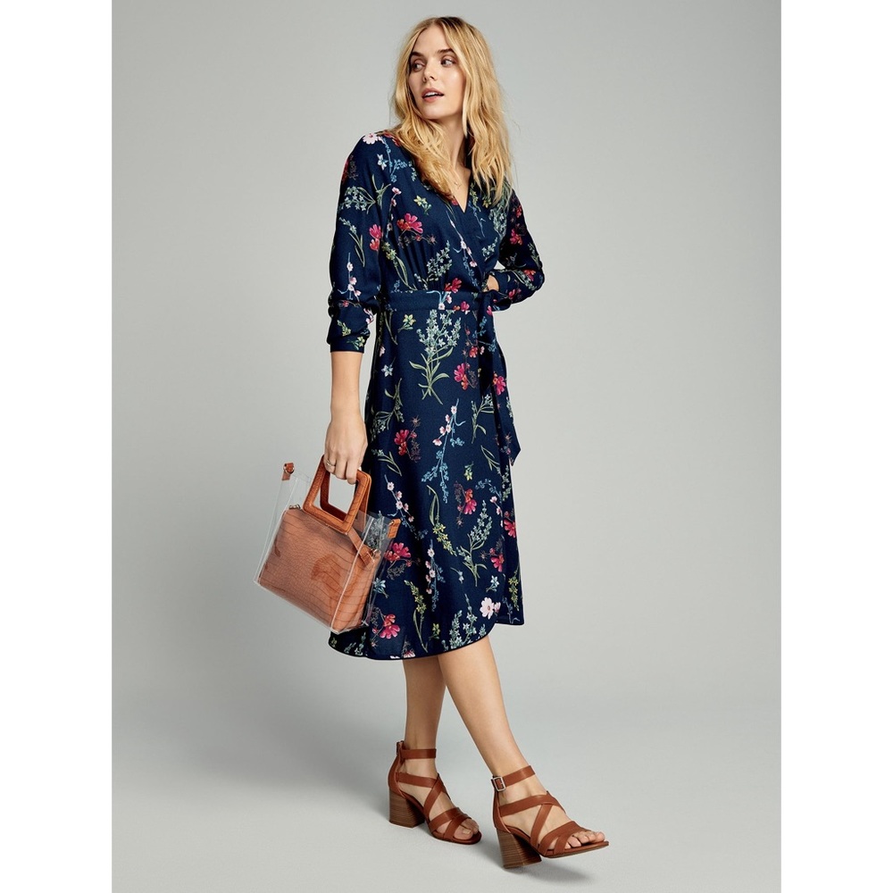 Time and Tru Faux Wrap Dress